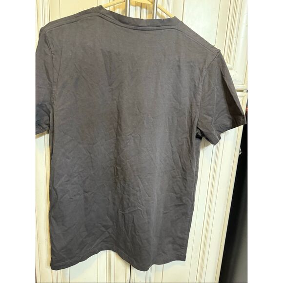 Christian Dior Women's Sun Print Linen Blend Crew Neck Graphic Tee Black Medium - Picture 4 of 7